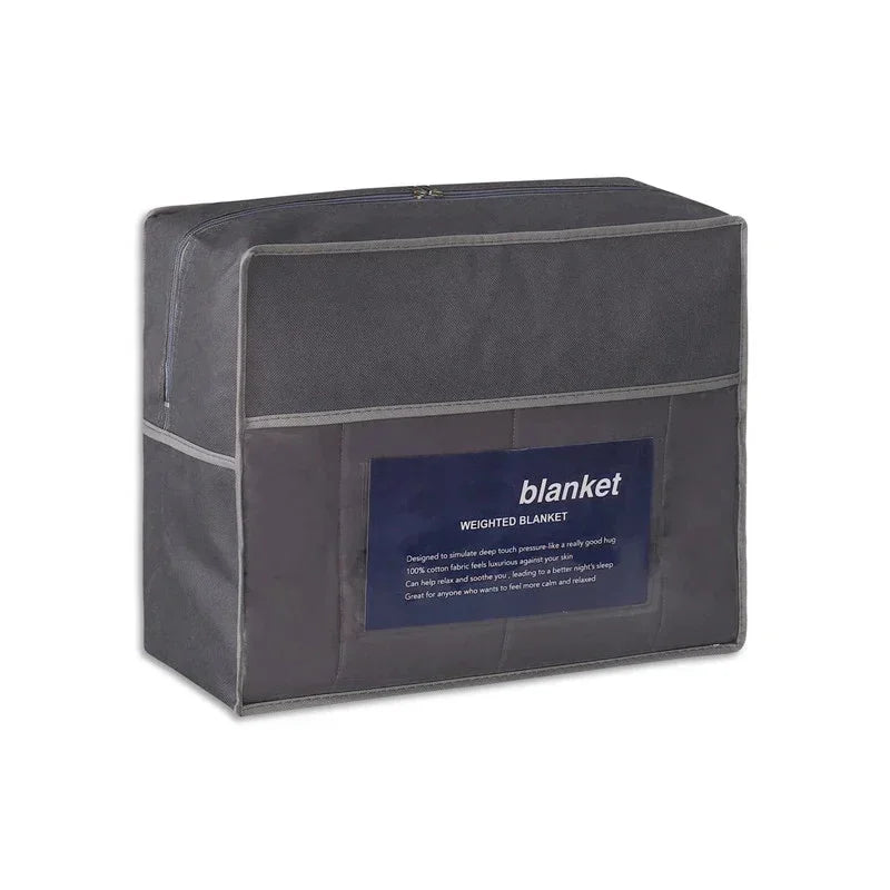 Calm Weighted Blanket | Cotton, Stress Relief for Adults 5
