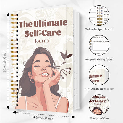 Aura Skincare Journal | A5 Daily Routine Tracker for Women and Teens 1