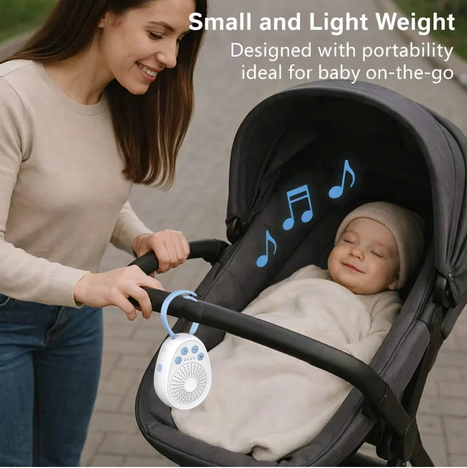 Bamboo White Noise Machine | Portable USB Rechargeable Sound Machine for Sleep 2