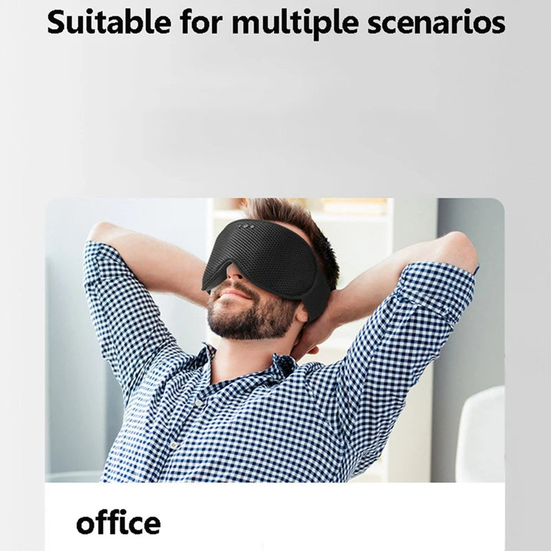 Breeze Eye Mask Sleep | Wireless Bluetooth Speakers, Adjustable Fit 1