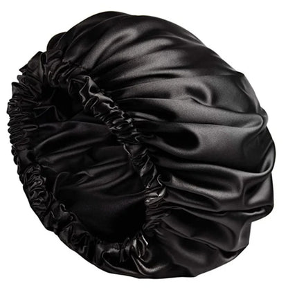 Breezy Silk Bonnet | Double Layer Silk Night Cap for Curly Hair 5