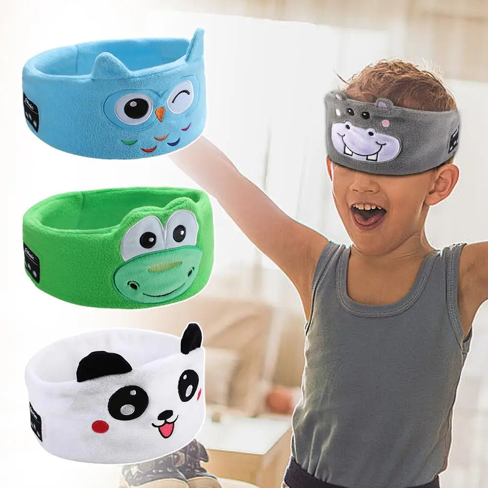 Buzzy Music Headband | Bluetooth V5.0, Animal Design 1