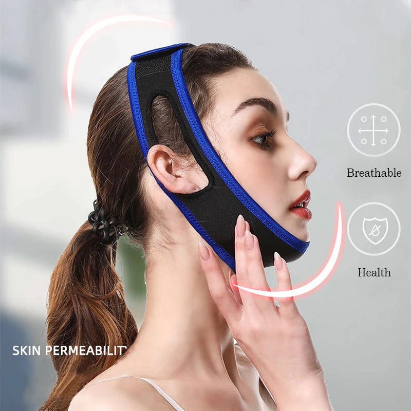 Cura Chin Strap for Snoring | Adjustable Soft Neoprene for Comfortable Sleep 2