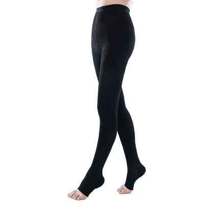 Luxe Compression Stockings for Women | Open Toe, 34-46mmHg, Plus Size 5