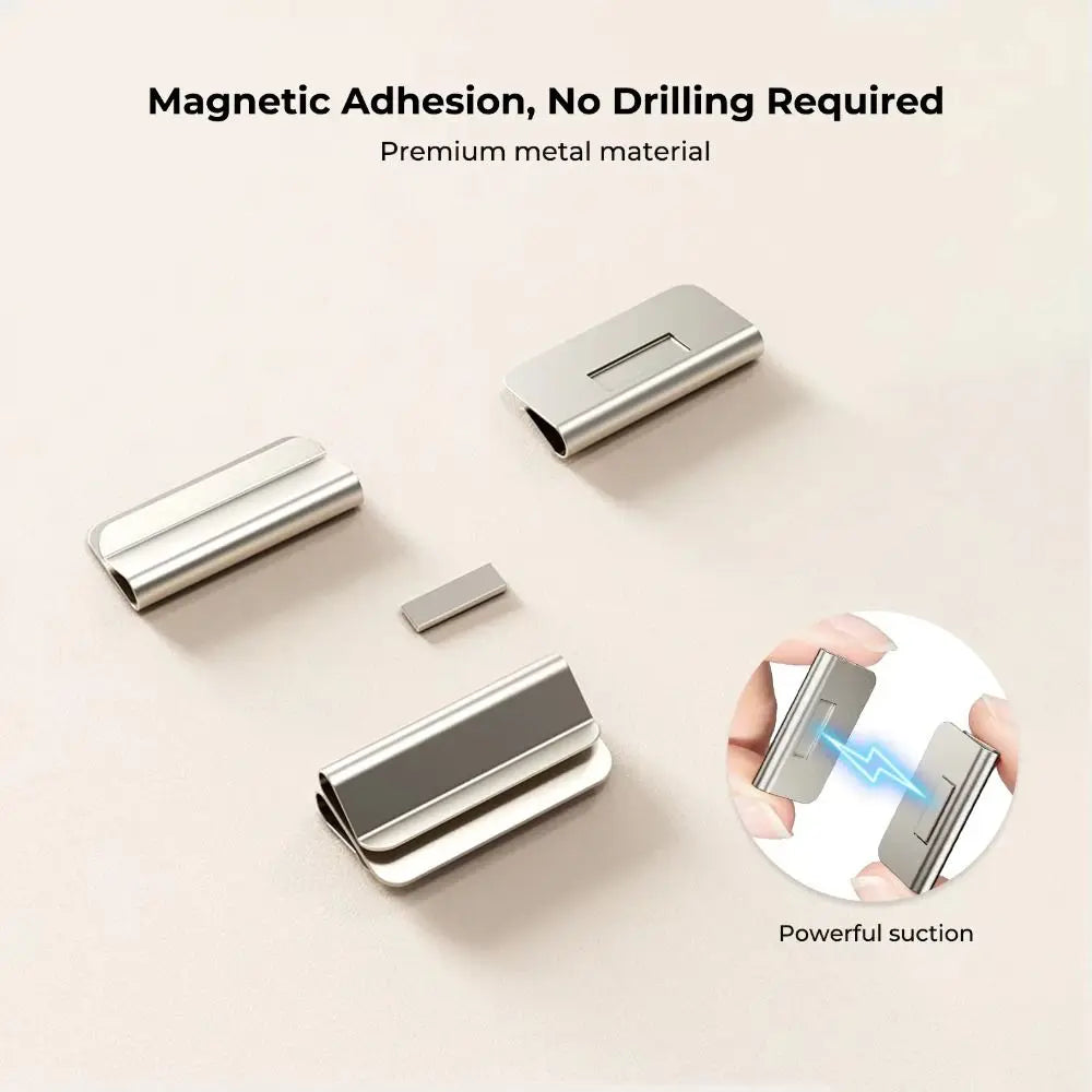 MagiClip Curtain Fasteners | Premium Metal, Powerful Magnetic Hold 2
