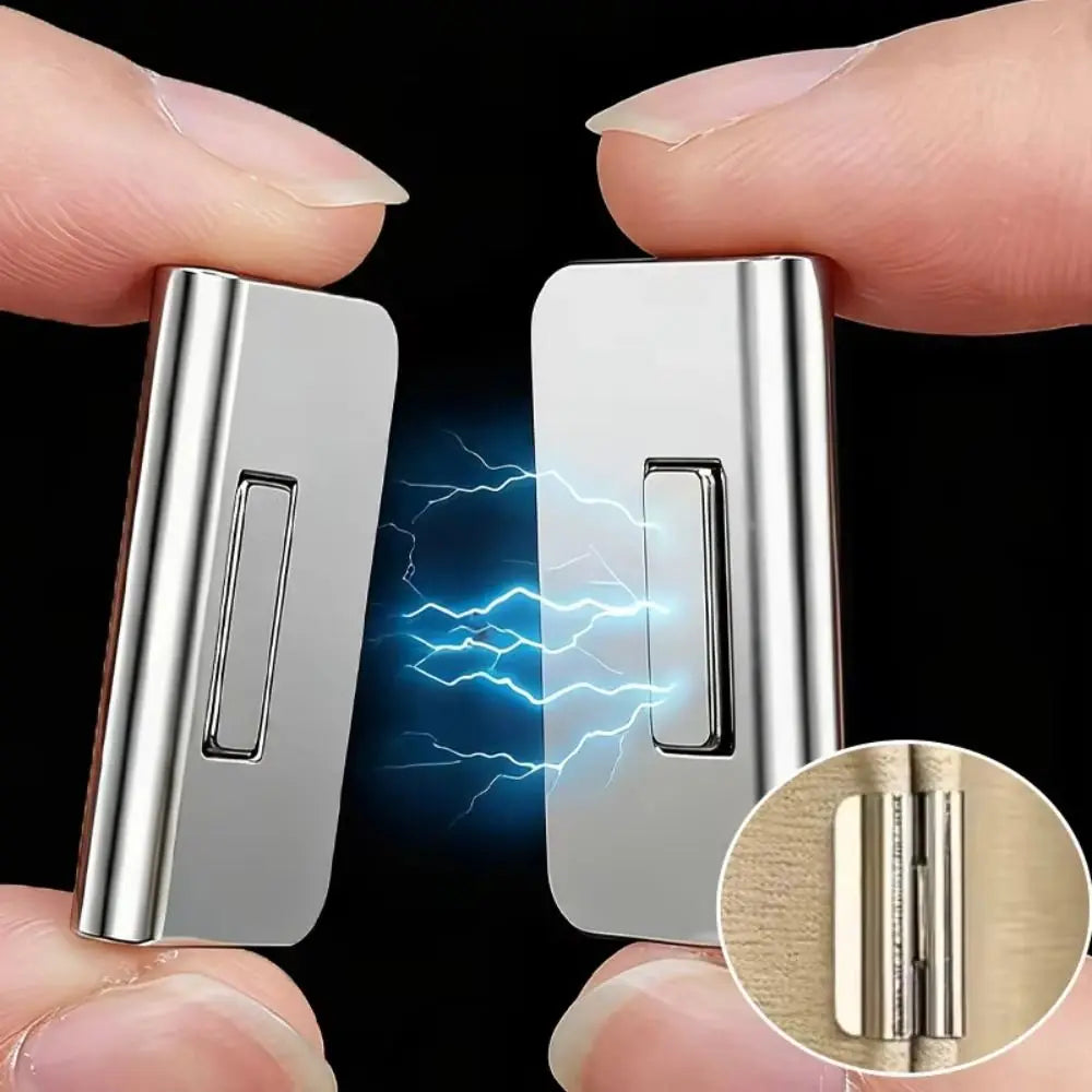 MagiClip Curtain Fasteners | Premium Metal, Powerful Magnetic Hold 3