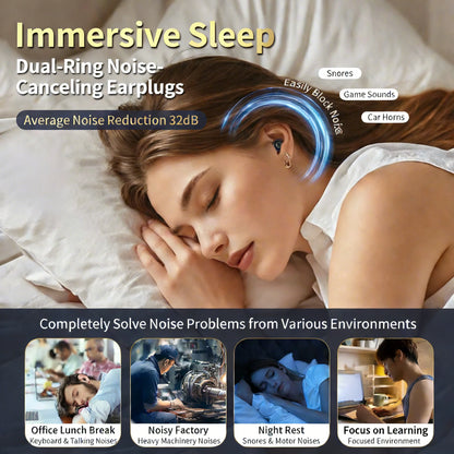 Rexa Ear Plugs | Noise Cancelling, Reusable Silicone for Sleeping and Concerts 2