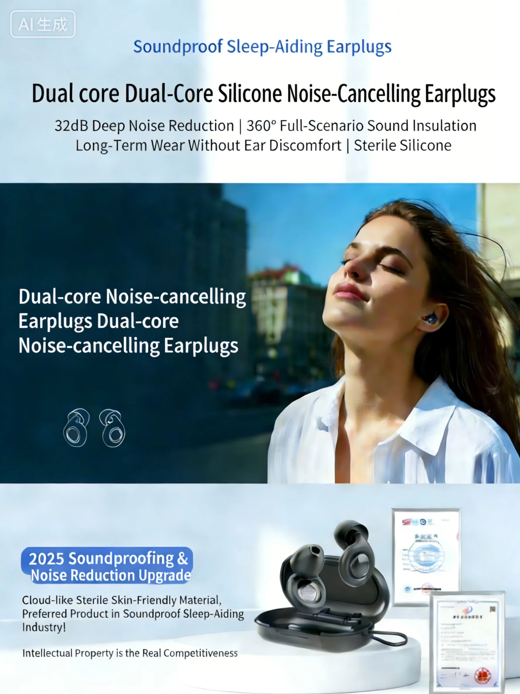 Rexa Ear Plugs | Noise Cancelling, Reusable Silicone for Sleeping and Concerts 4