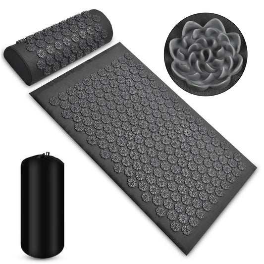 Sensi Acupressure Mat | Cotton & PVC Massage Cushion for Muscle Relief and Relaxation 6