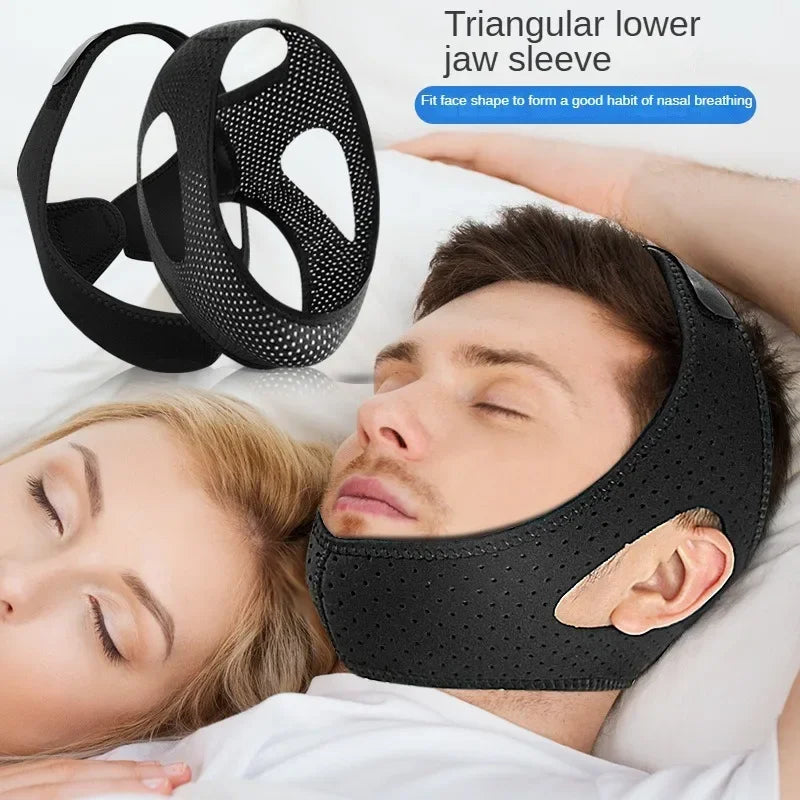 Snooze Chin Strap | Breathable Anti-Snoring Solution for Sleeping 1