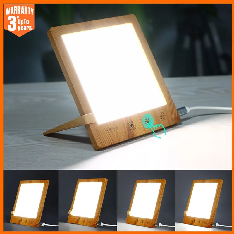 Sola Light Therapy Lamp | Stepless Dimming, Adjustable Color Temperature, Sunlight Lamp 0