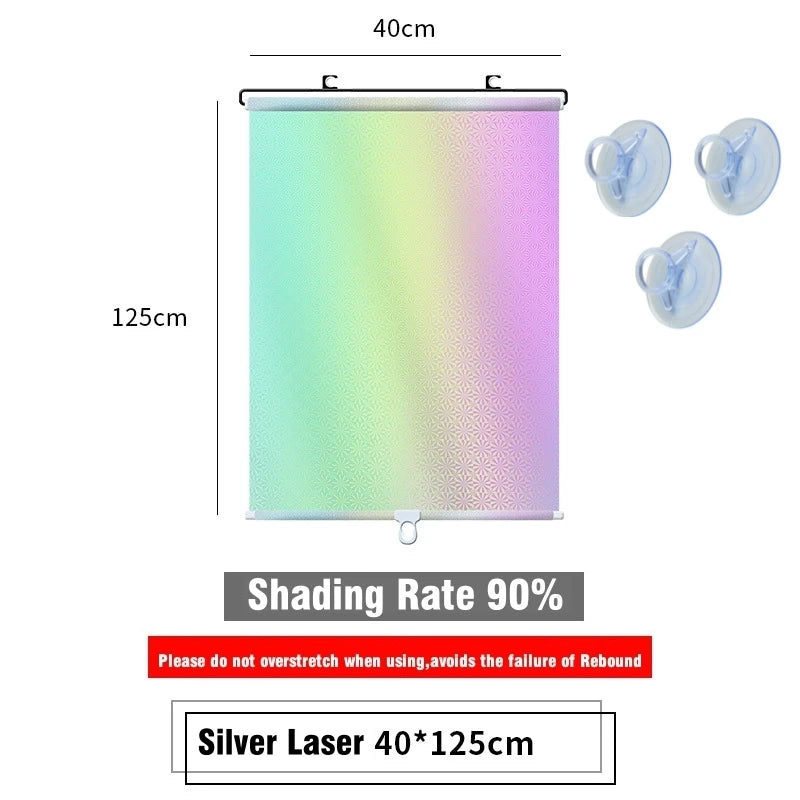 Suna Blackout Roller Shades | Portable, Easy Installation, Adjustable Fit 15