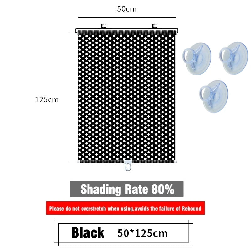 Suna Blackout Roller Shades | Portable, Easy Installation, Adjustable Fit 6