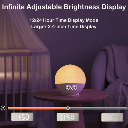 Wanda Sunrise Alarm Clock | Bluetooth Speaker with Color Changing Lights 3