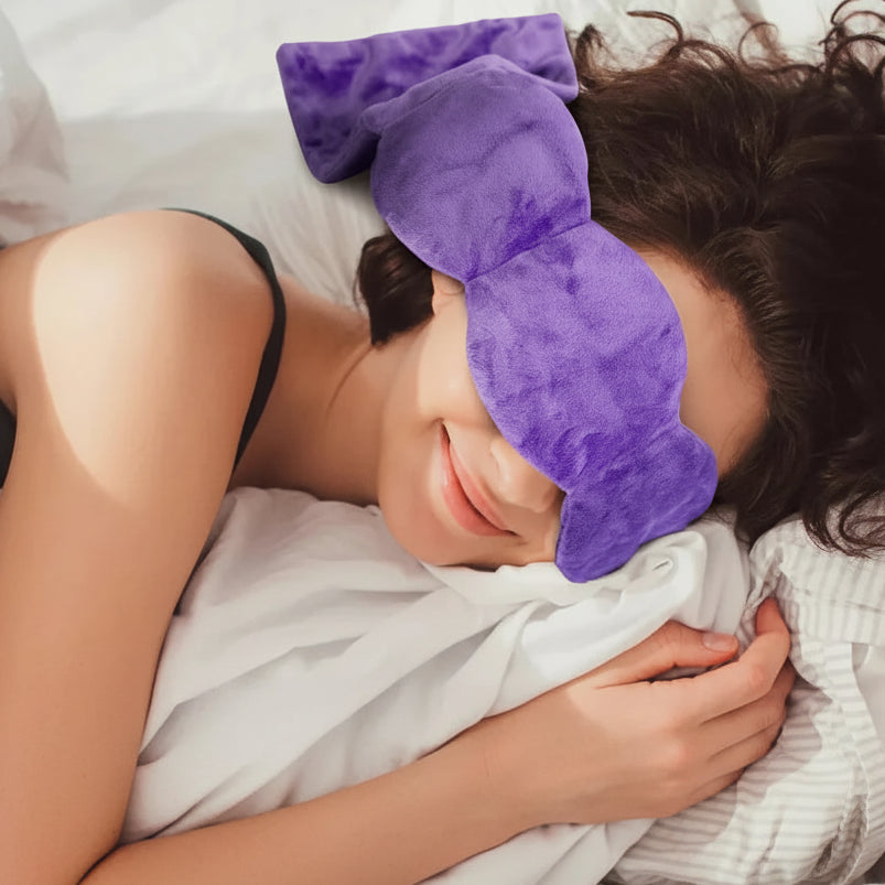 Wavy Eye Mask | Weighted, Light Blocking Sleep Mask for Relaxation 0